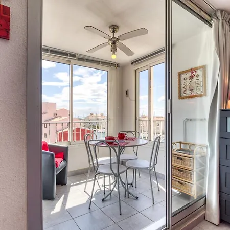 Cap D'agde, T1 Renove Avec Vue